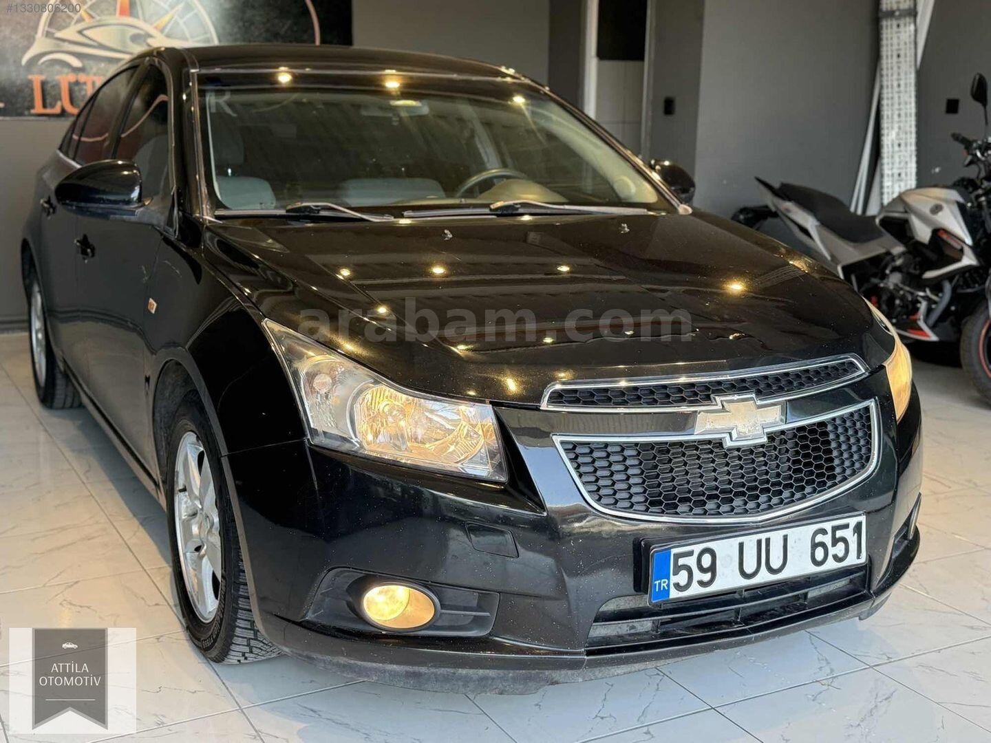 Galeriden Chevrolet Cruze 1.6 LS 2010 Model Kırklareli 210.000 km Siyah 3