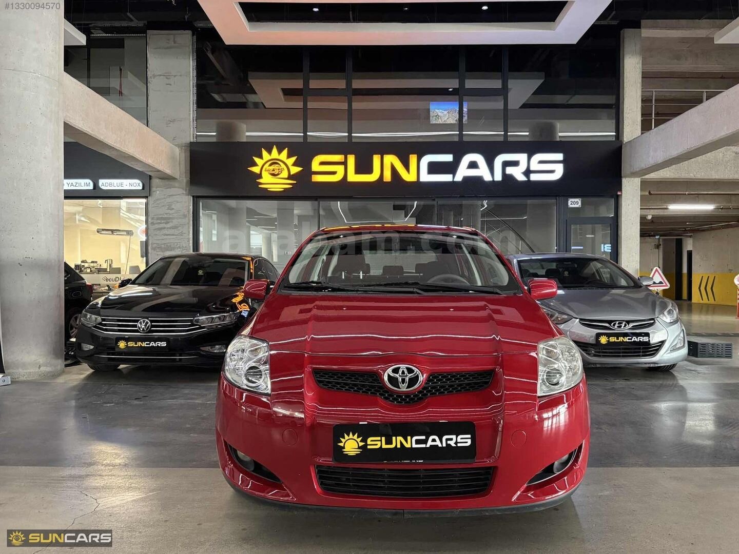 Galeriden Toyota Auris 1.6 Comfort Extra 2009 Model Ankara 202.000 km Kırmızı 2