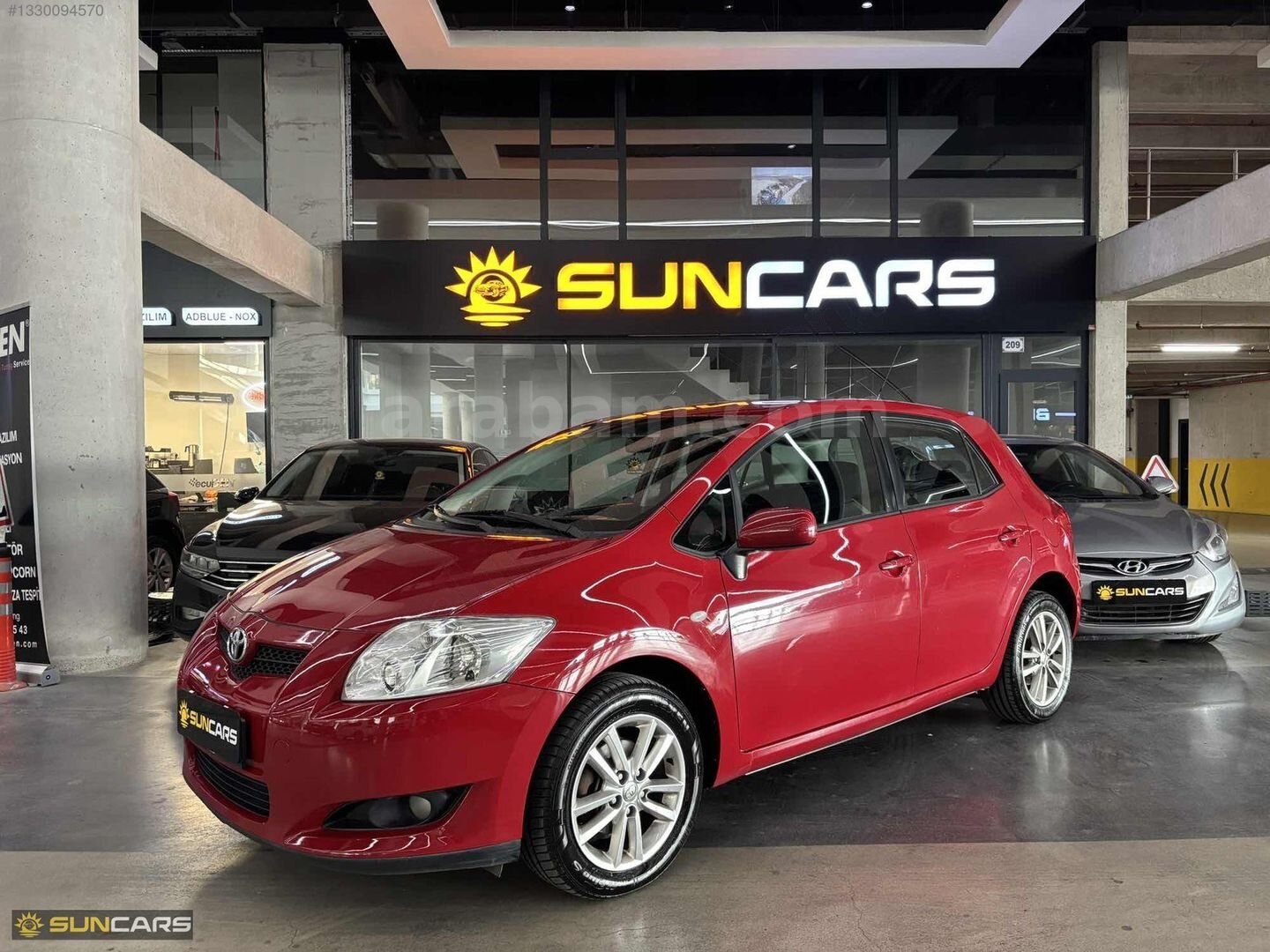 Galeriden Toyota Auris 1.6 Comfort Extra 2009 Model Ankara 202.000 km Kırmızı 4
