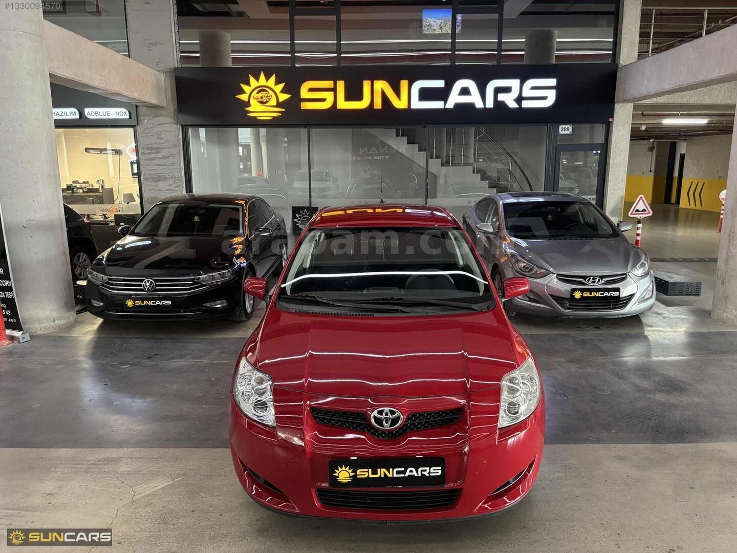 Galeriden Toyota Auris 1.6 Comfort Extra 2009 Model Ankara 202.000 km Kırmızı 3