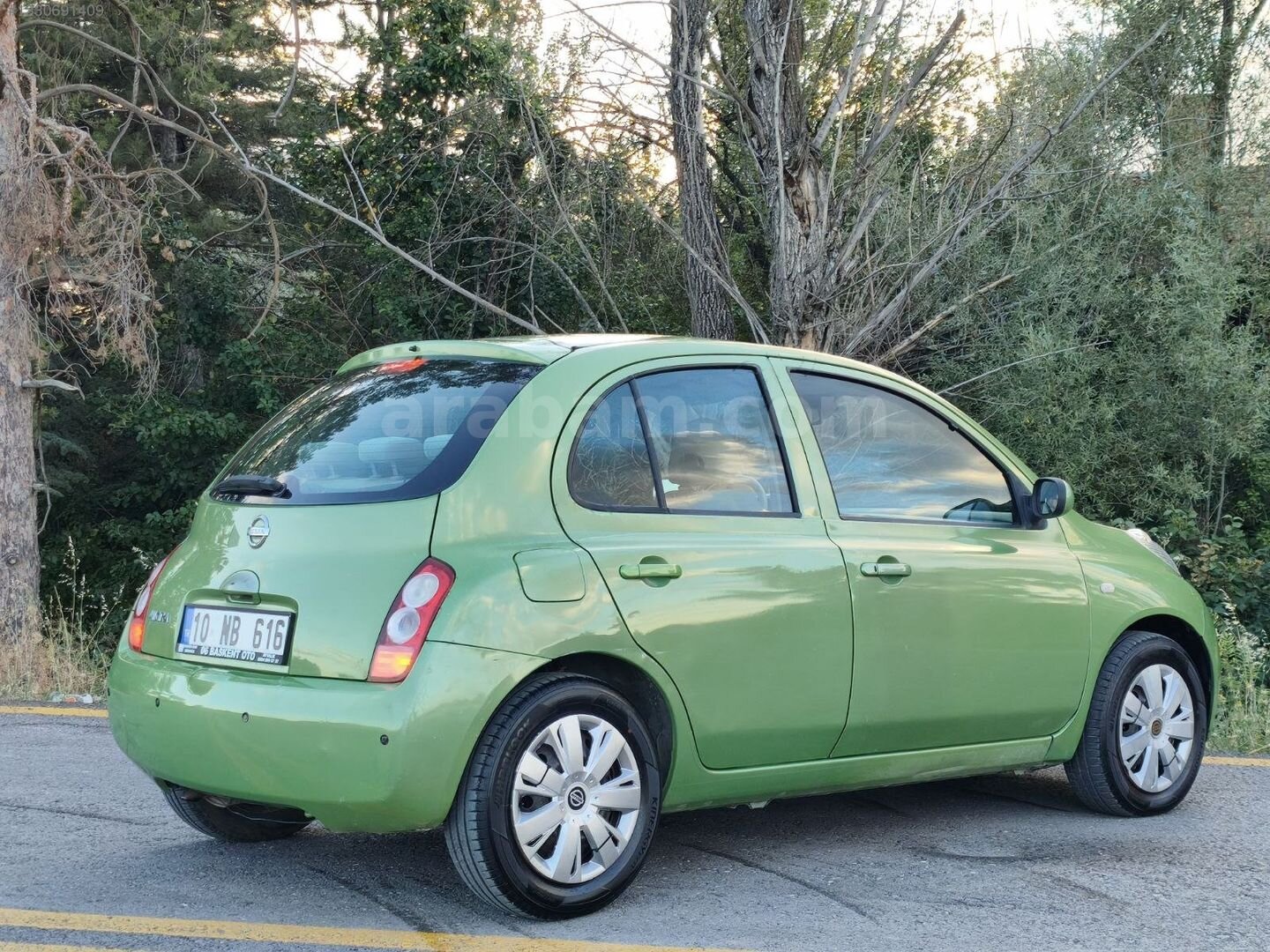 Galeriden Nissan Micra 1.2 Tekna 2004 Model Ankara 173.000 km Yeşil 3
