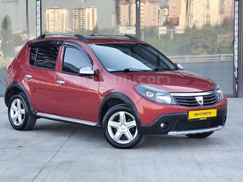 Galeriden Dacia Sandero 1.5 dCi Stepway 2012 Model Ankara 188.000 km Kırmızı