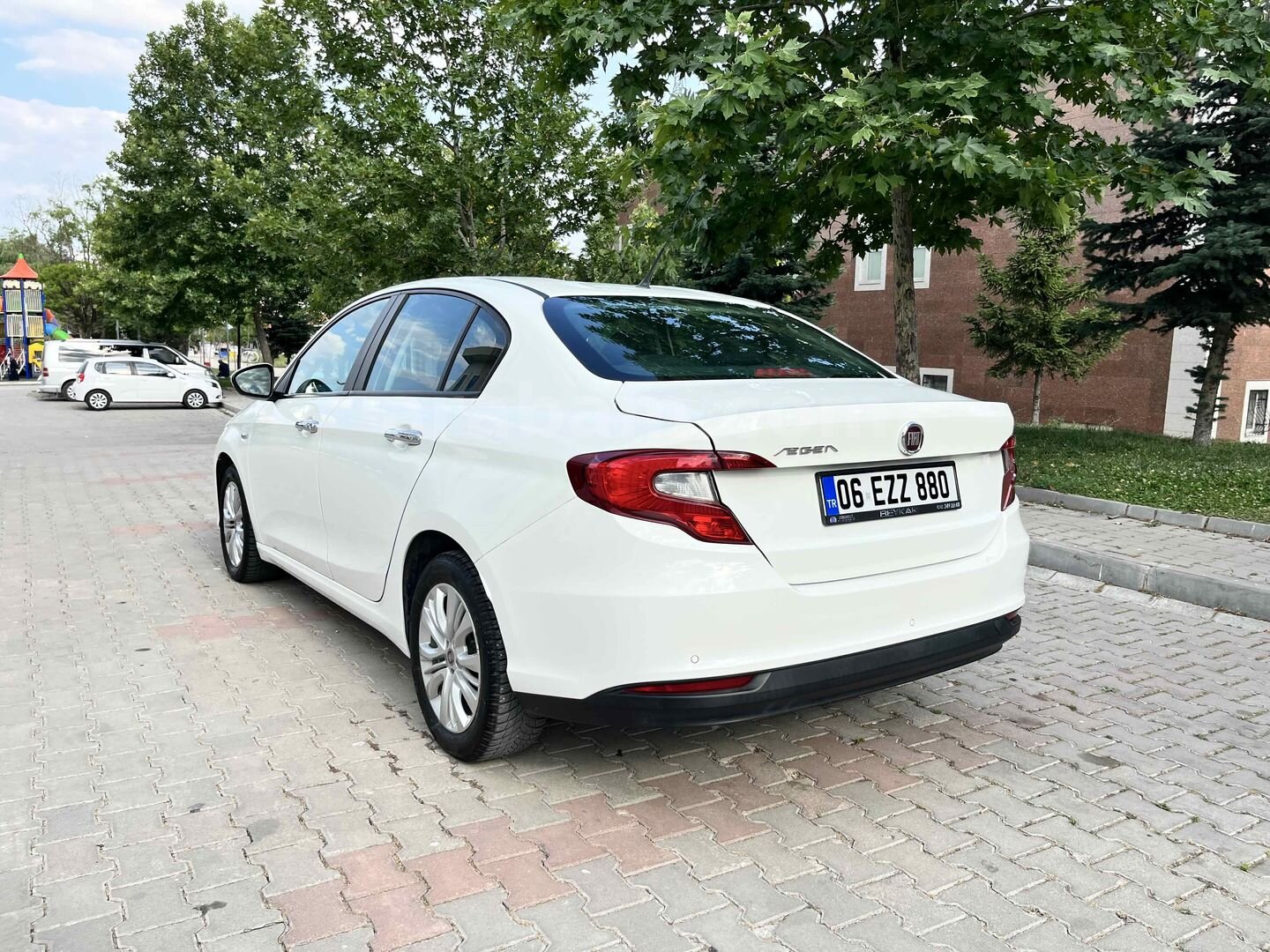 Sahibinden Fiat Egea 1.4 Fire Easy Plus 2018 Model Ankara 100.000 km Beyaz 3