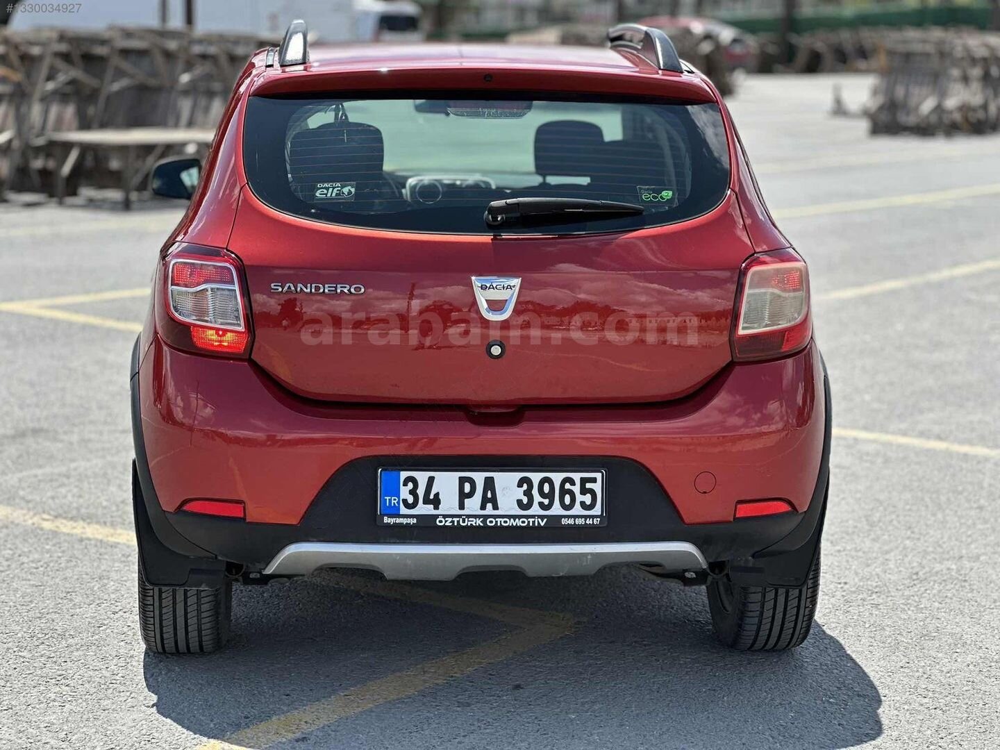 Galeriden Dacia Sandero 1.5 dCi Stepway 2015 Model İstanbul 116.000 km Bordo 3