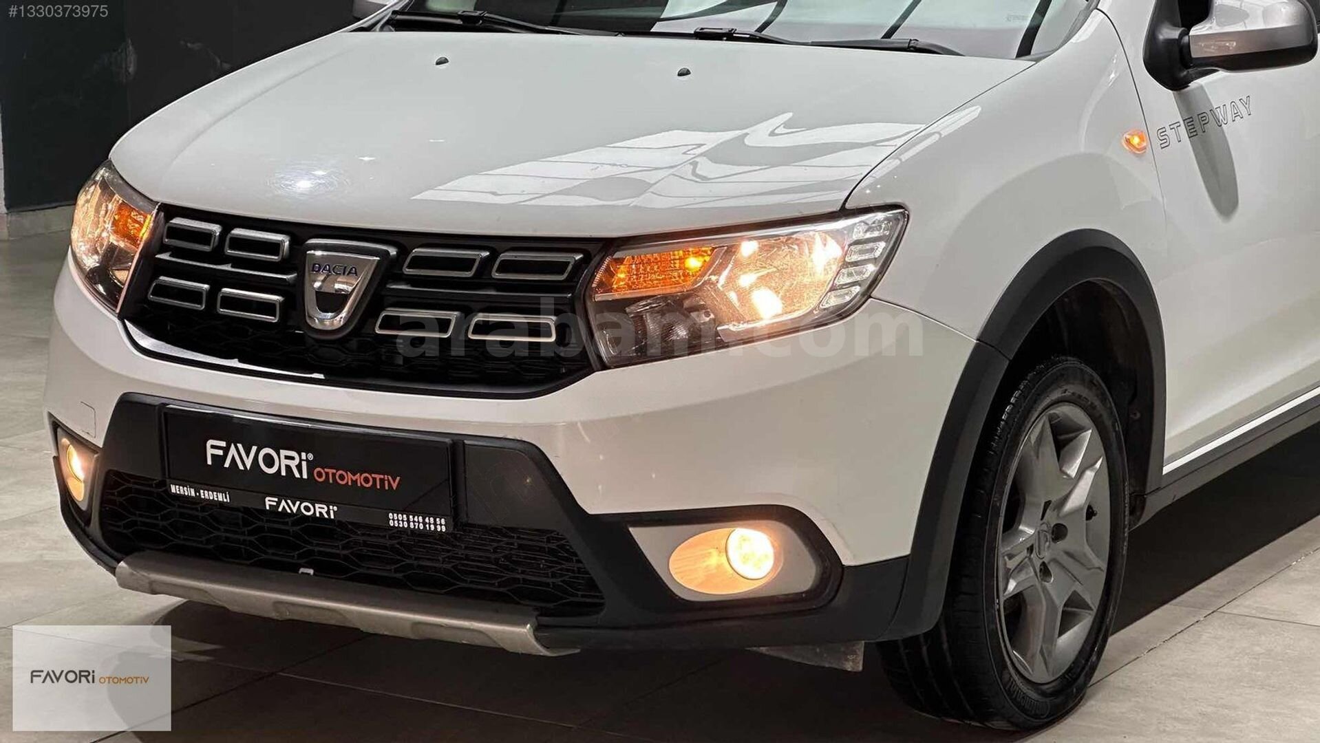 Galeriden Dacia Sandero 1.5 dCi Stepway 2020 Model Mersin 137.400 km Beyaz 6