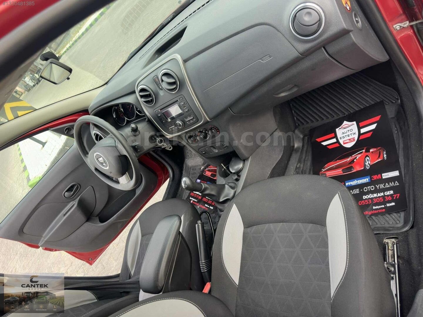 Galeriden Dacia Sandero 1.5 dCi Stepway 2015 Model Manisa 76.500 km Kırmızı 3