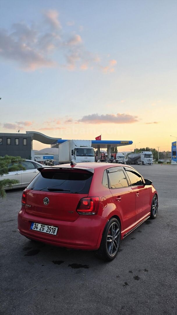 Sahibinden Volkswagen Polo 1.2 TDi BlueMotion 2013 Model Erzurum 208.000 km Kırmızı 3