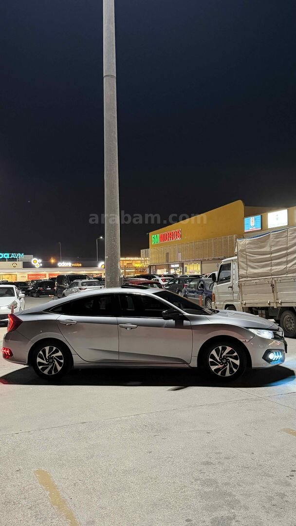 Sahibinden Honda Civic 1.6i VTEC Eco Elegance 2019 Model Balıkesir 110.000 km Gri (Gümüş) 2