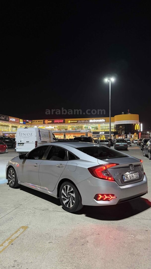 Sahibinden Honda Civic 1.6i VTEC Eco Elegance 2019 Model Balıkesir 110.000 km Gri (Gümüş) 5