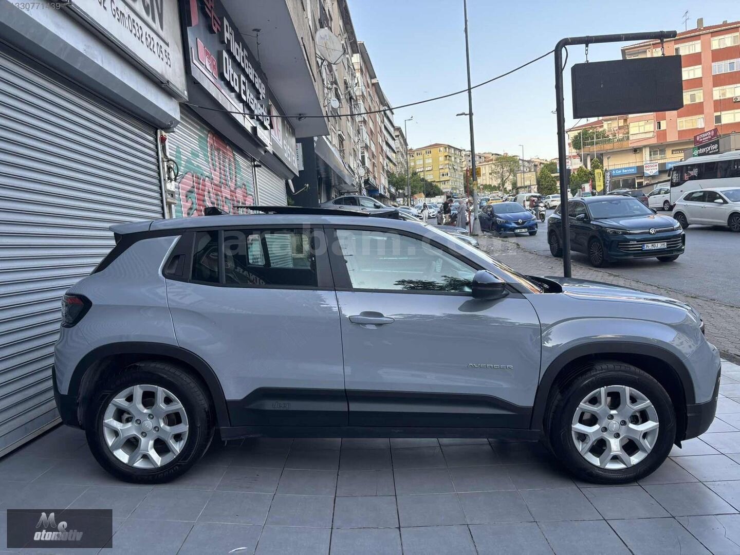 Galeriden Jeep Avenger Electric Summit 2025 Model İstanbul 15.000 km Gri 7