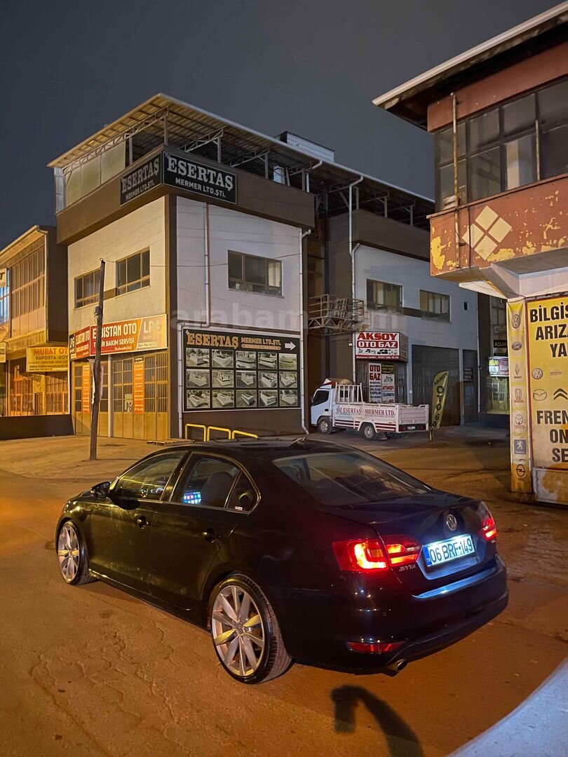 Sahibinden Volkswagen Jetta 1.6 TDi Trendline 2011 Model Ankara 280.000 km Siyah 2