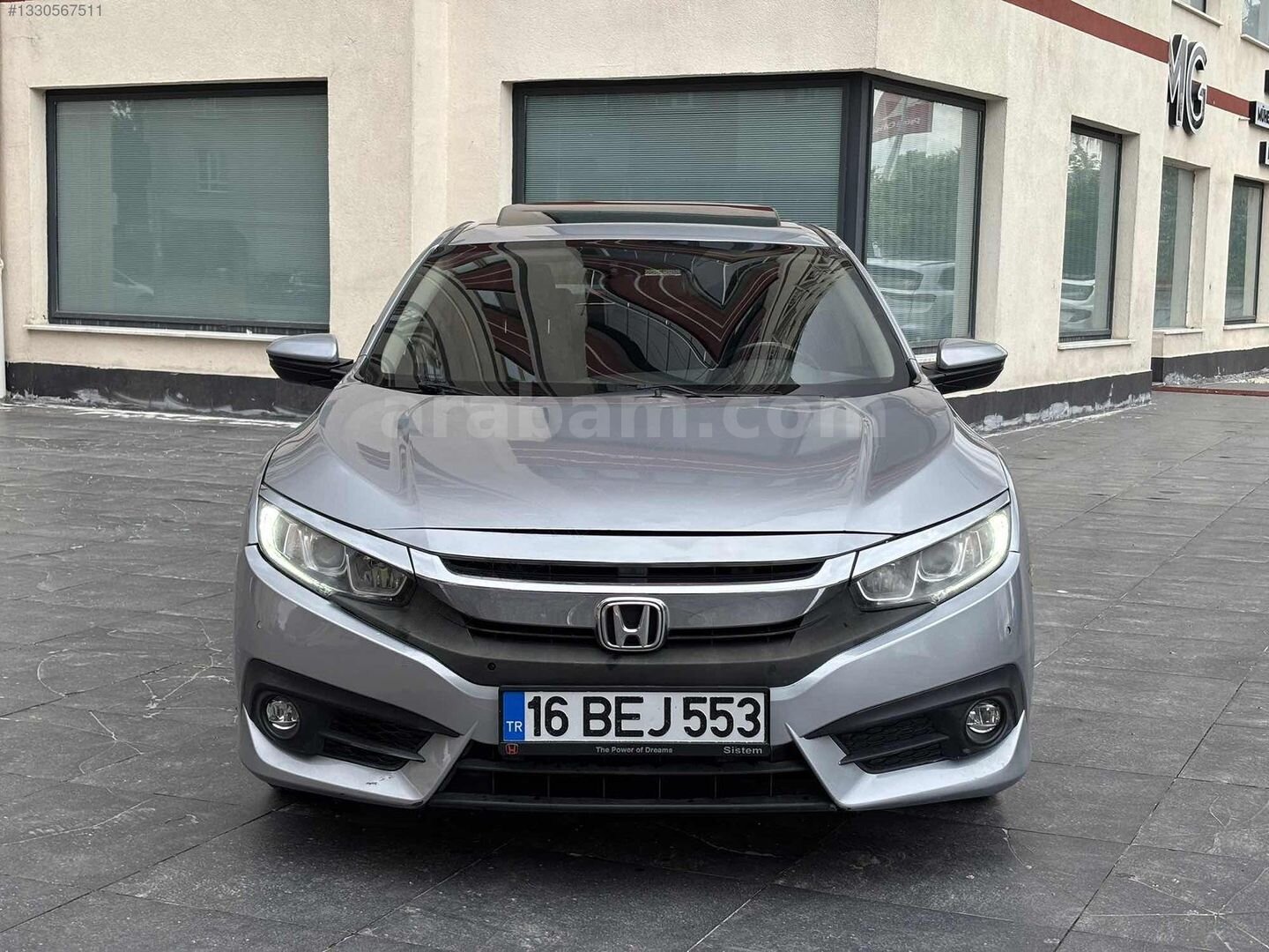 Galeriden Honda Civic 1.6i DTEC Elegance 2018 Model Kayseri 140.500 km Gri 2
