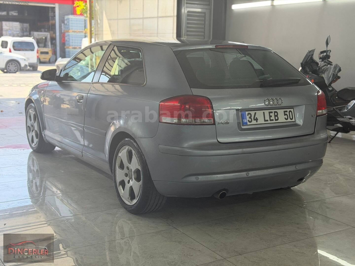 Galeriden Audi A3 Hatchback 1.6 Attraction 2005 Model İstanbul 273.000 km Gri 6