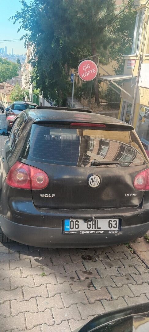 Sahibinden Volkswagen Golf 1.6 FSi Comfortline 2005 Model İstanbul 408.000 km Siyah 6