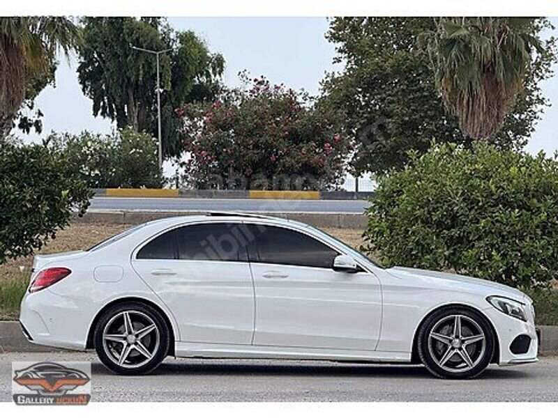 Galeriden Mercedes - Benz C 200 d BlueTEC AMG 2015 Model Antalya 115.000 km Beyaz
