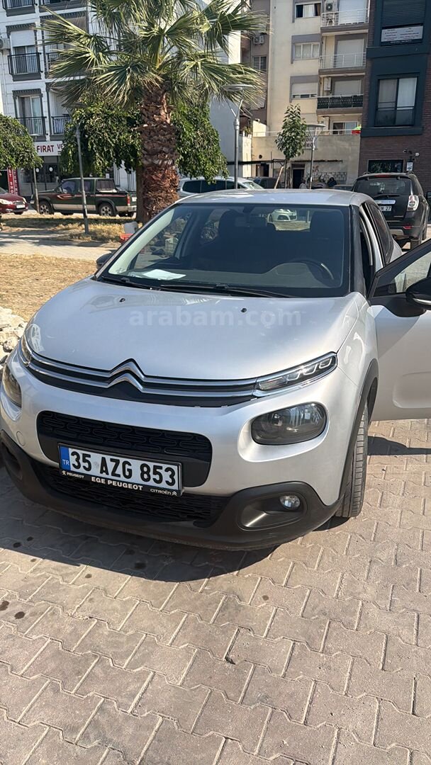 Sahibinden Citroen C3 1.6 BlueHDI Live 2017 Model İzmir 193.000 km Gri 1