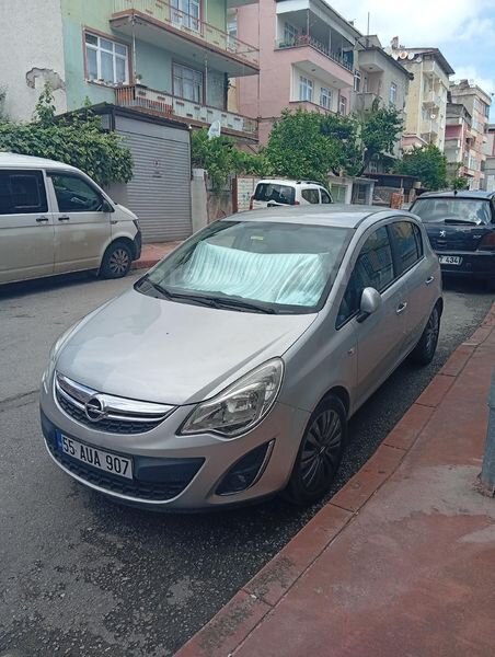 Sahibinden Opel Corsa 1.4 Twinport Active 2013 Model Samsun 74.000 km Gri (Gümüş) 1