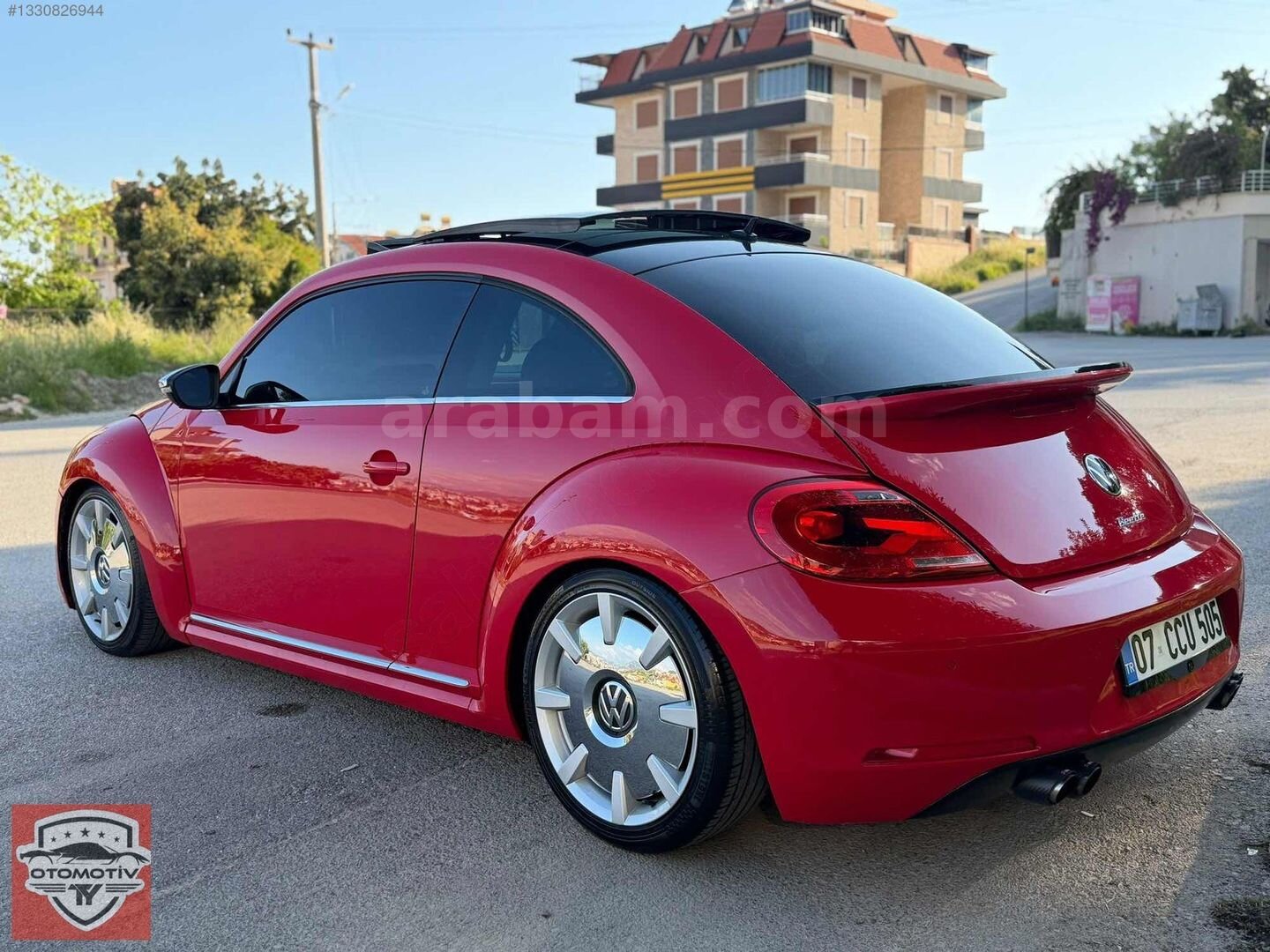 Galeriden Volkswagen Beetle 1.6 TDi Design 2014 Model Antalya 187.000 km Kırmızı 7