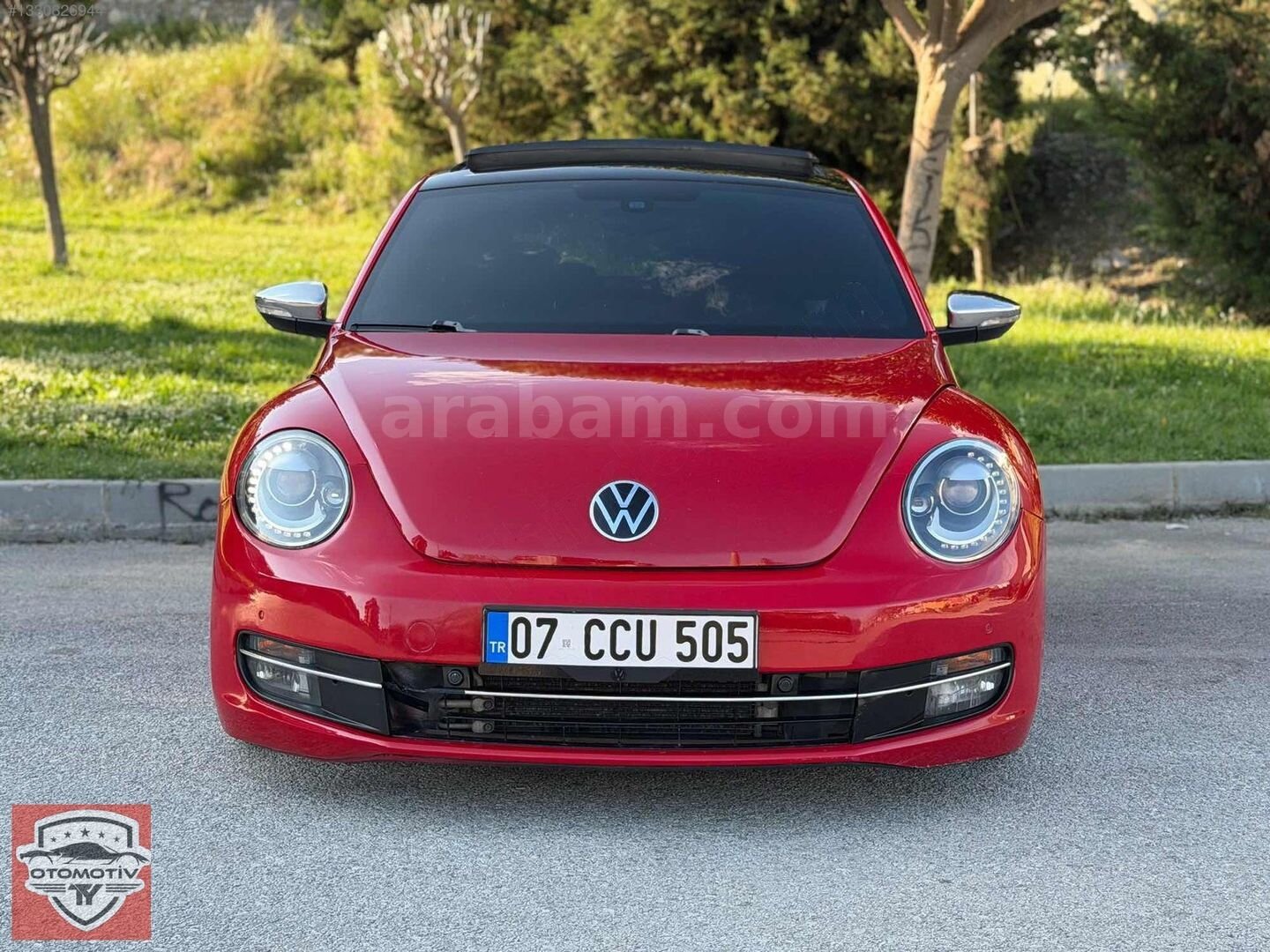 Galeriden Volkswagen Beetle 1.6 TDi Design 2014 Model Antalya 187.000 km Kırmızı 6