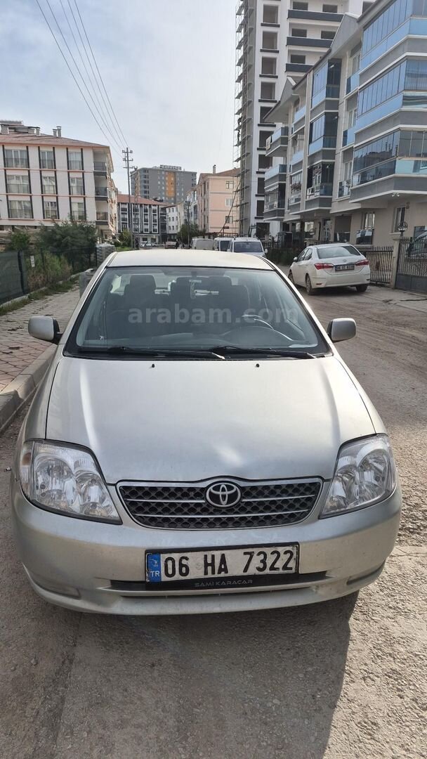 Sahibinden Toyota Corolla 1.6 Terra 2002 Model Ankara 303.000 km Gri 1