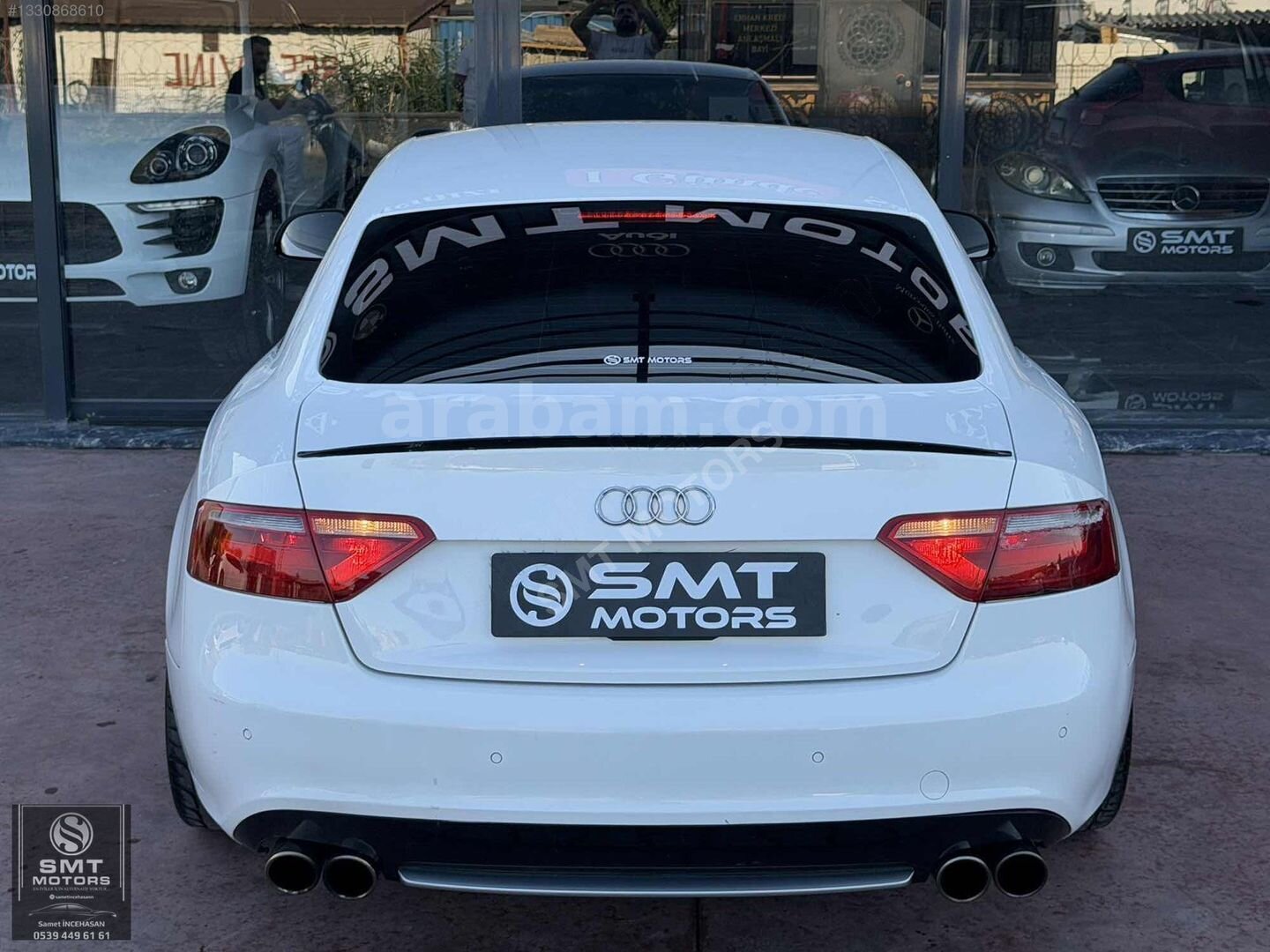 Galeriden Audi A5 Coupe 2.0 TFSI 2009 Model Tekirdağ 265.000 km Beyaz 6