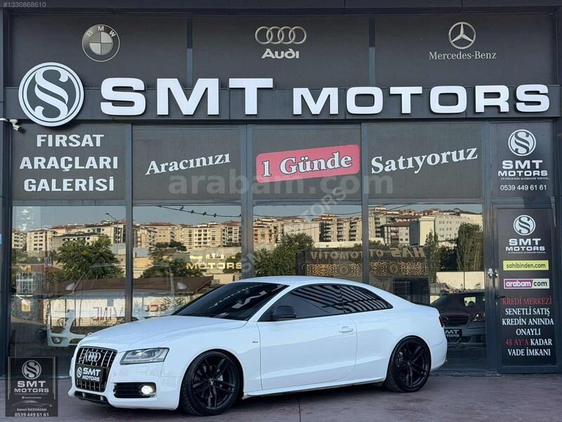 Galeriden Audi A5 Coupe 2.0 TFSI 2009 Model Tekirdağ 265.000 km Beyaz