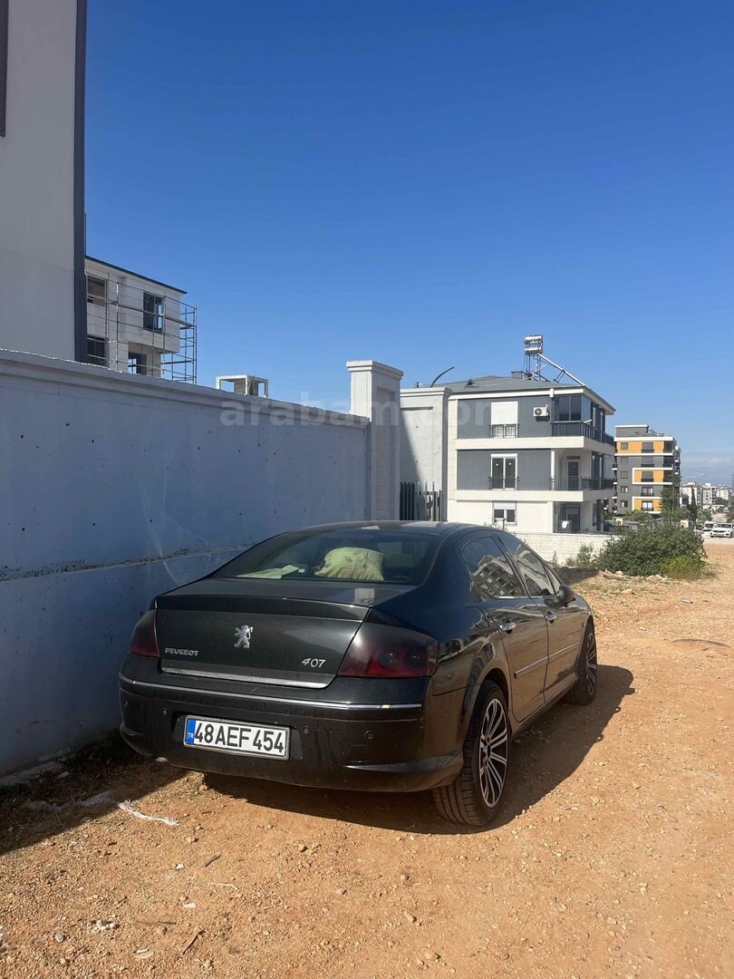 Sahibinden Peugeot 407 1.6 HDi Executive 2006 Model Antalya 326.000 km Siyah 6