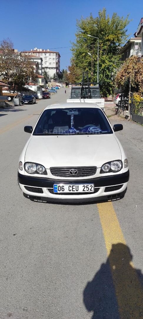 Sahibinden Toyota Corolla 1.6 Terra 2001 Model Ankara 285.000 km Beyaz 3