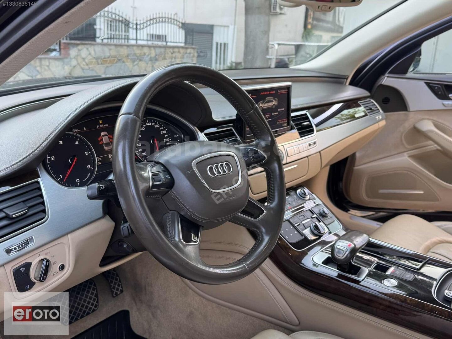 Galeriden Audi A8 3.0 TDI Quattro Long 2014 Model İstanbul 262.000 km Siyah 7