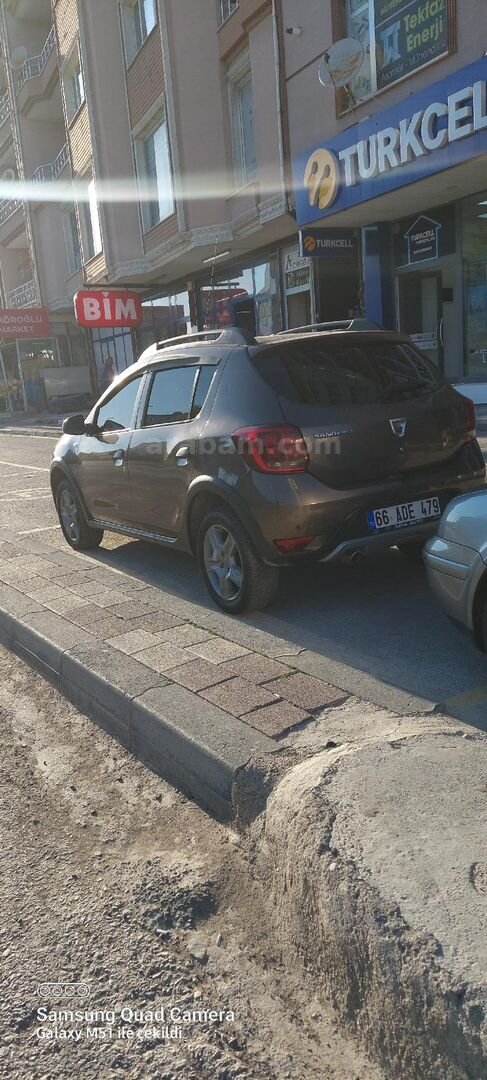 Sahibinden Dacia Sandero 1.5 dCi Stepway 2017 Model Yozgat 179.000 km Kahverengi 3