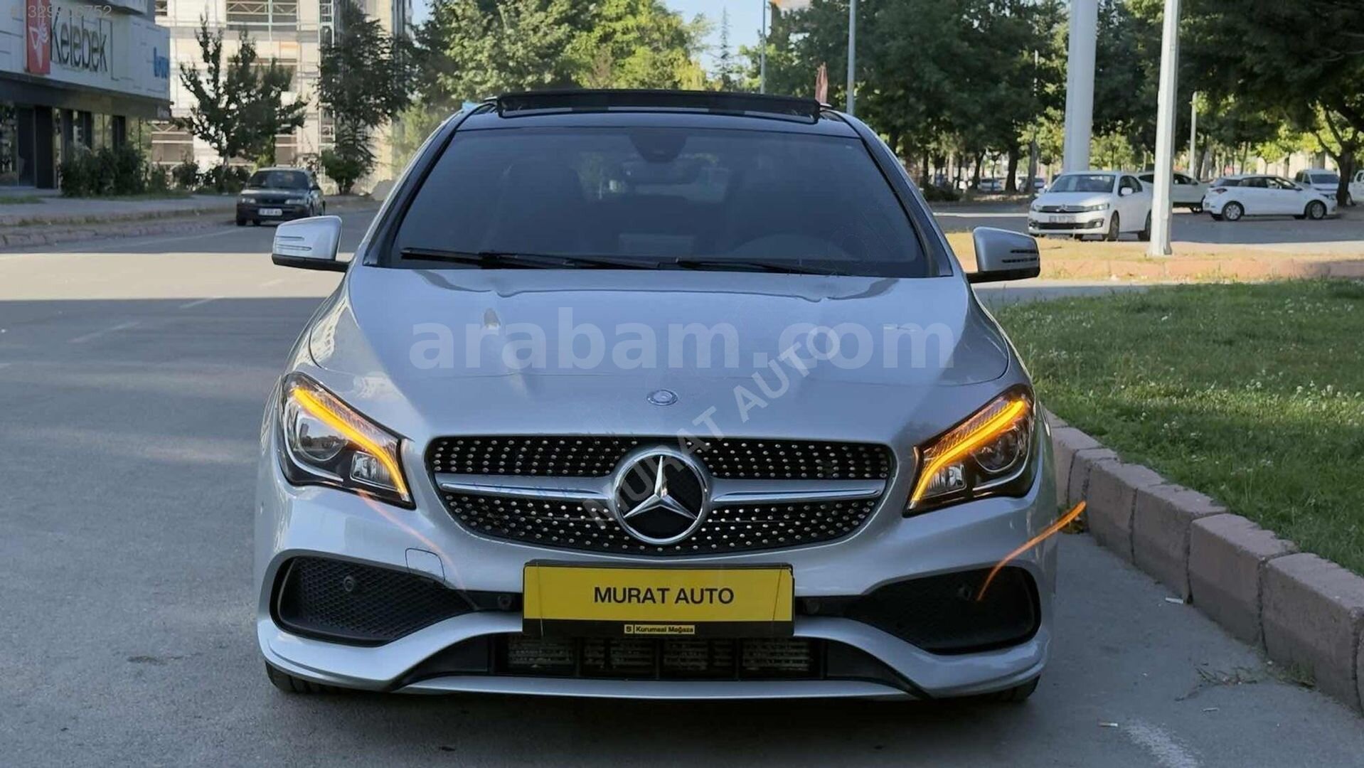 Galeriden Mercedes - Benz CLA 180 D AMG 2017 Model Kayseri 86.000 km Gri 3