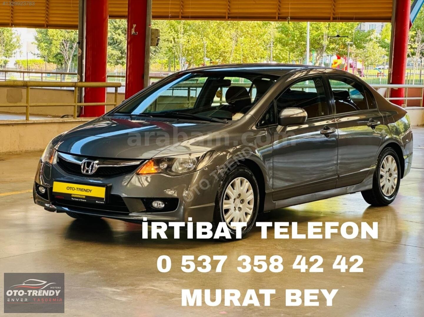 Galeriden Honda Civic 1.6i VTEC Dream 2011 Model Bursa 108.600 km Füme 2