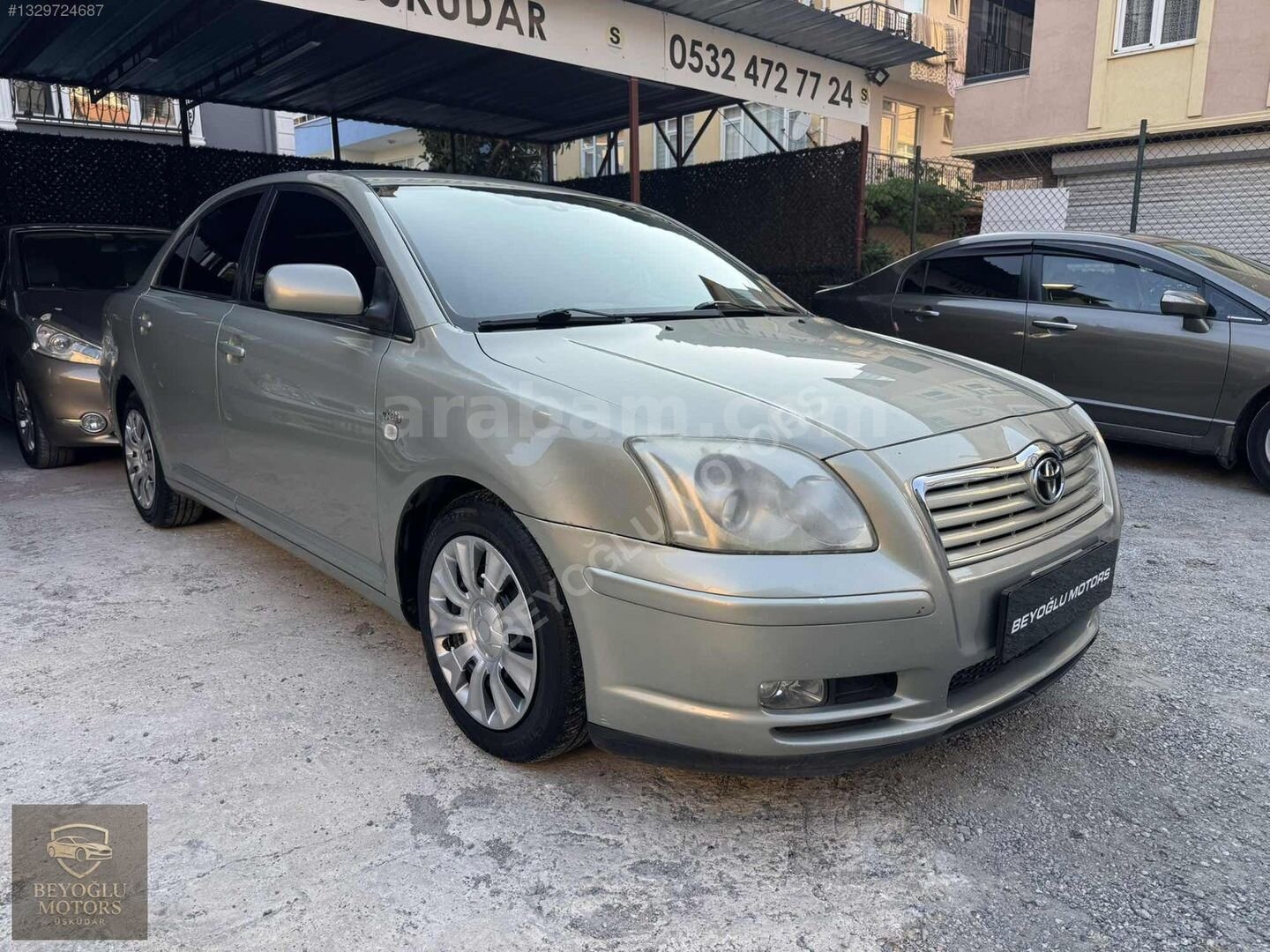 Galeriden Toyota Avensis 2.0 D-4D Premium 2004 Model İstanbul 216.000 km Şampanya 4