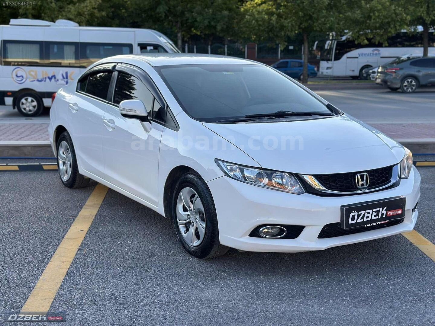 Galeriden Honda Civic 1.6i VTEC Dream 2016 Model Konya 142.000 km Beyaz 5