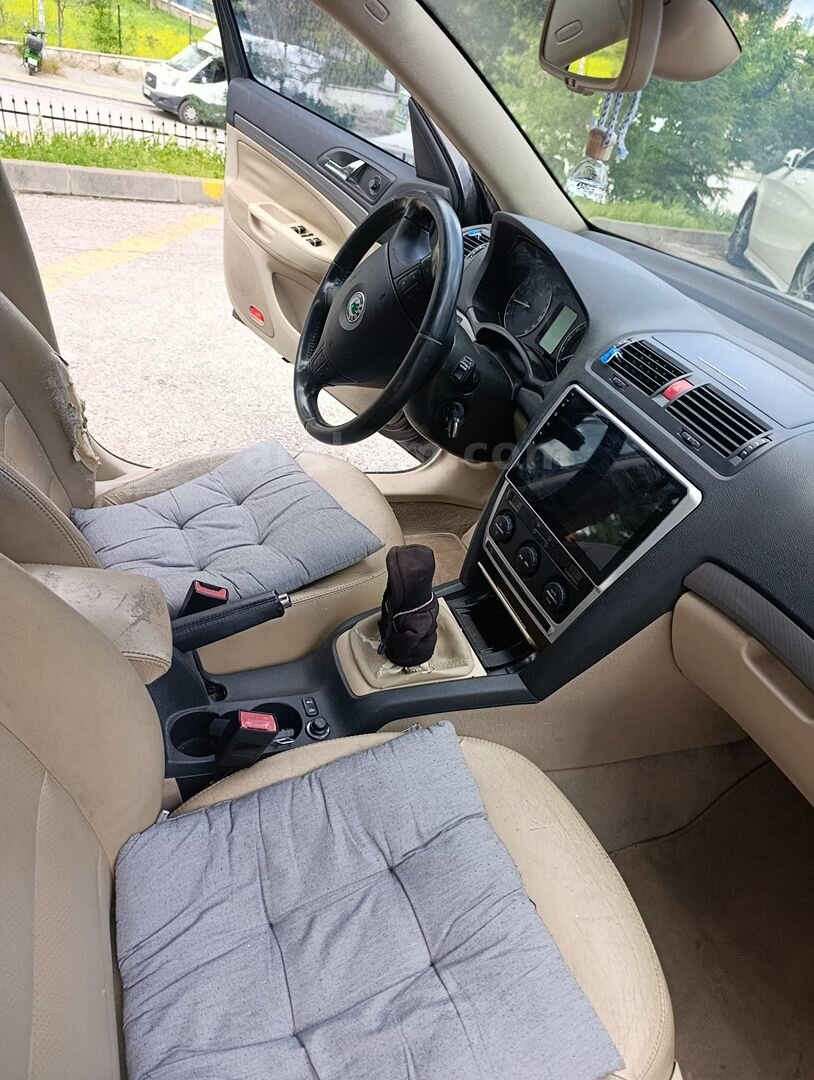 Sahibinden Skoda Octavia 1.6 Elegance 2008 Model Ankara 250.000 km Siyah 6