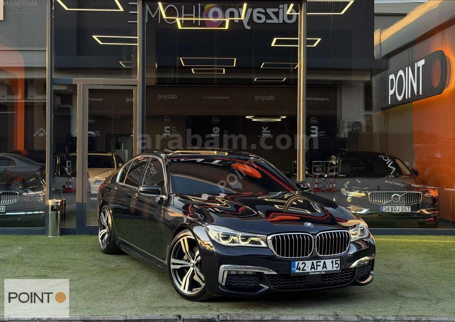 Galeriden BMW 7 Serisi 730i M Sport 2015 Model Konya 164.000 km Lacivert 4