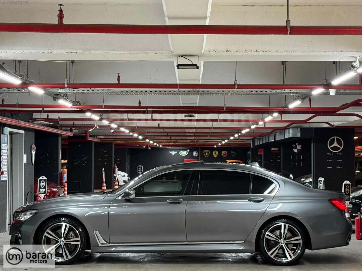 Galeriden BMW 7 Serisi 740d xDrive Long M Excellence 2018 Model İstanbul 100.940 km Gri 7