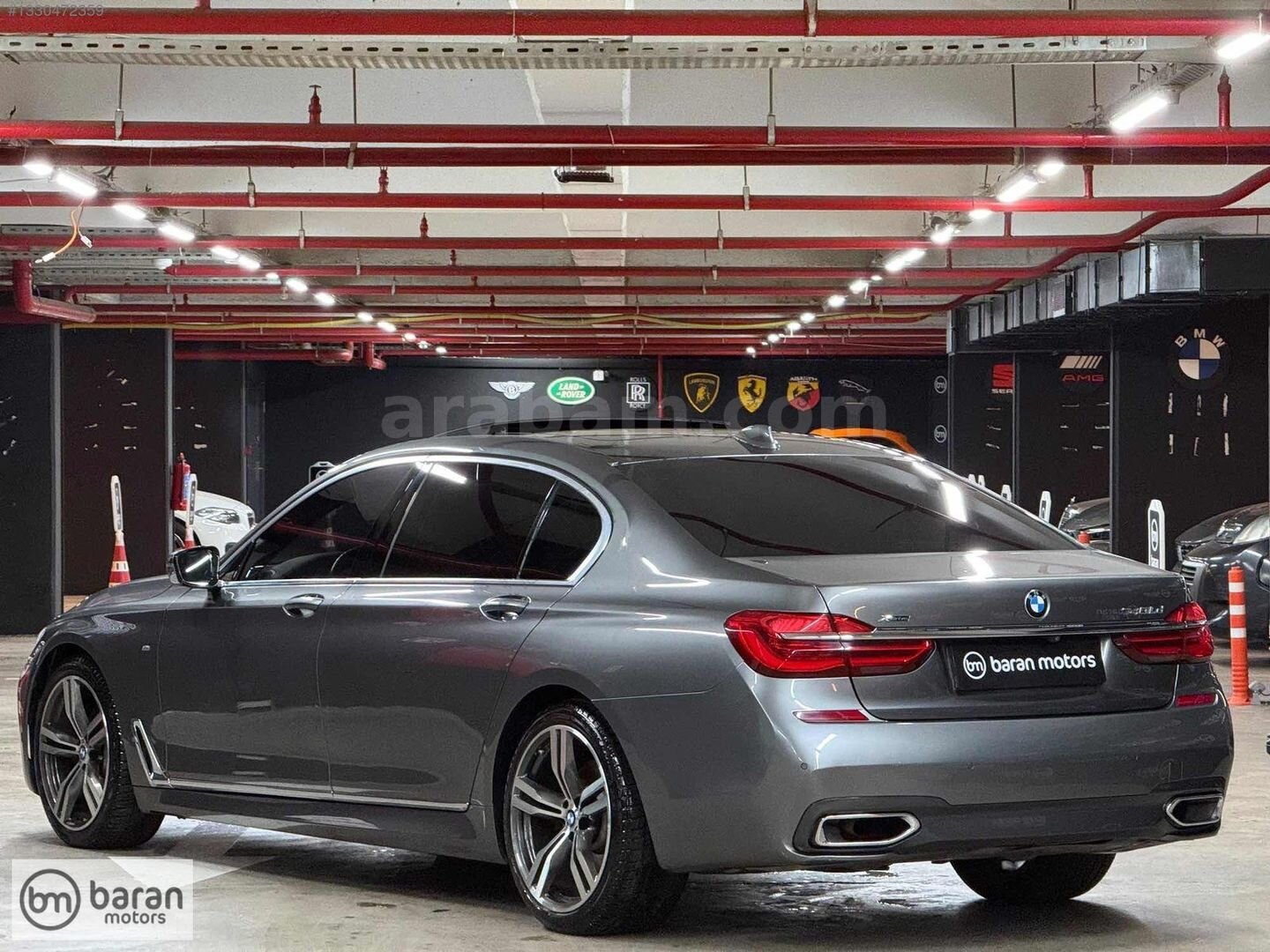 Galeriden BMW 7 Serisi 740d xDrive Long M Excellence 2018 Model İstanbul 100.940 km Gri 5