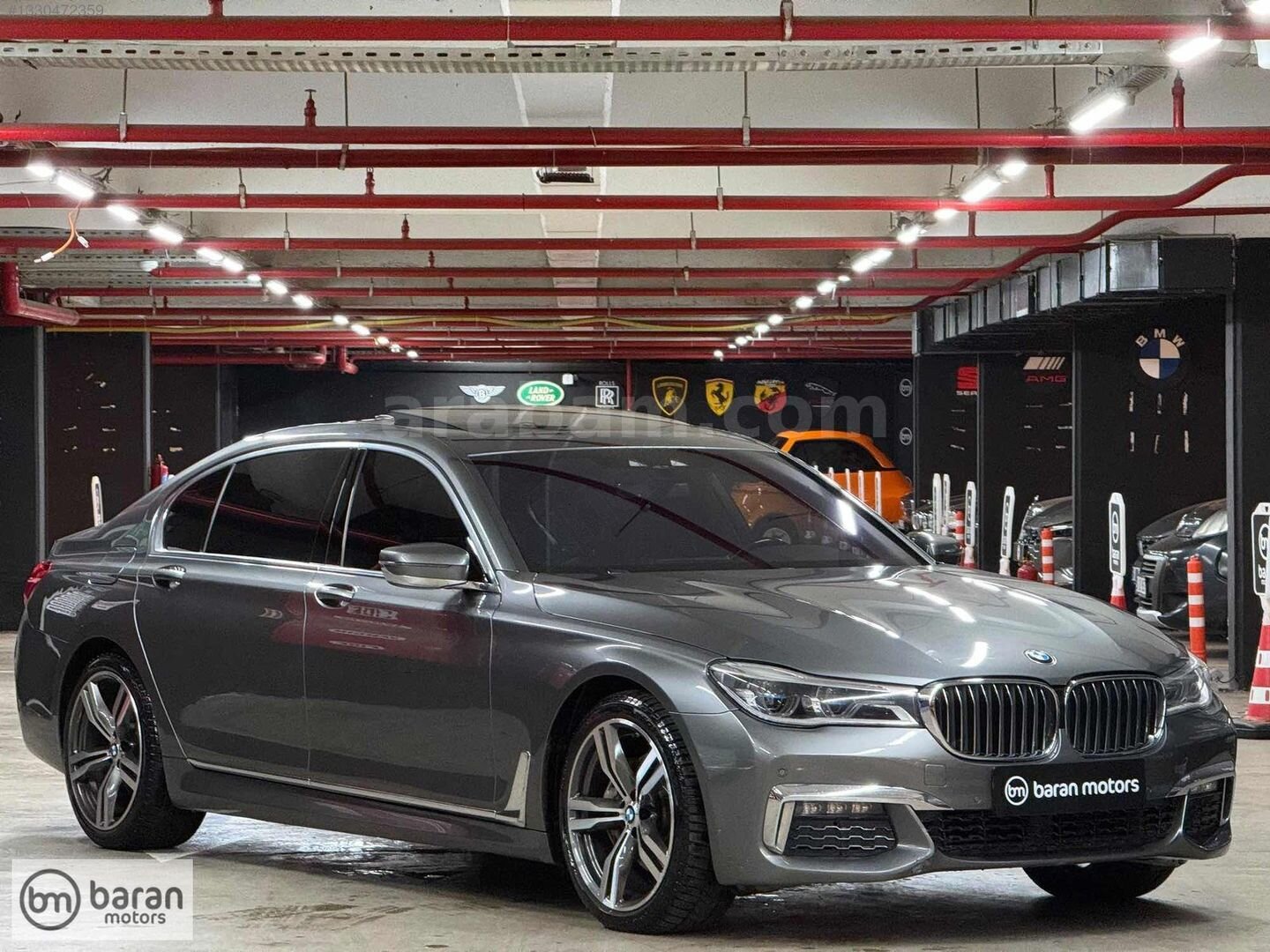 Galeriden BMW 7 Serisi 740d xDrive Long M Excellence 2018 Model İstanbul 100.940 km Gri 3