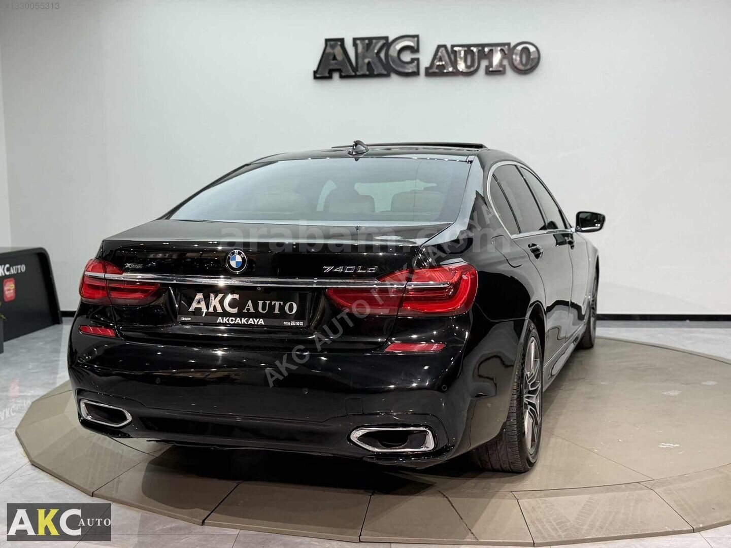 Galeriden BMW 7 Serisi 730d xDrive Long M Sport 2015 Model İzmir 199.000 km Siyah 6