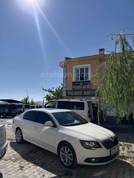 Galeriden Skoda SuperB 1.6 TDI Prestige 2014 Model Van 295.000 km Beyaz 1