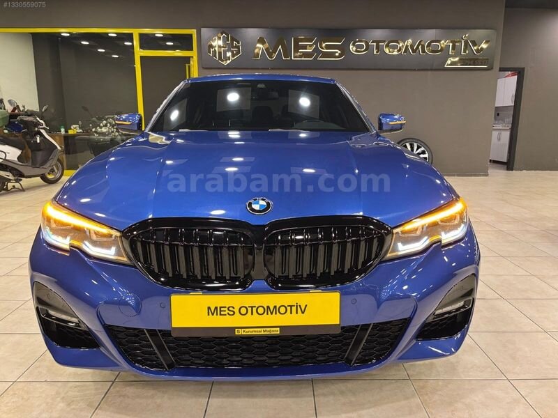 Galeriden BMW 3 Serisi 320i First Edition M Sport 2020 Model Aydın 84.000 km Mavi