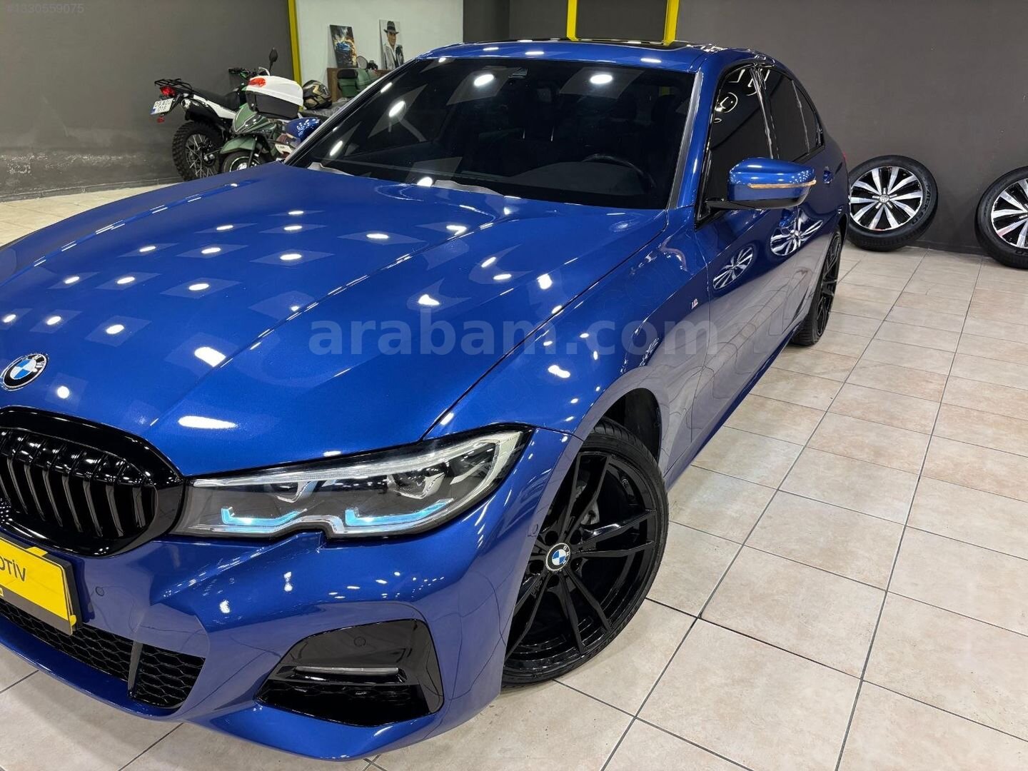 Galeriden BMW 3 Serisi 320i First Edition M Sport 2020 Model Aydın 84.000 km Mavi 3