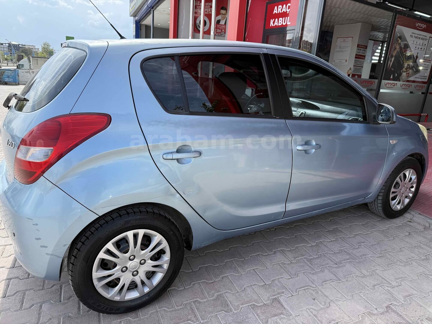 Sahibinden Hyundai i20 1.4 CVVT Select 2009 Model Malatya 161.000 km Mavi (metalik) 3