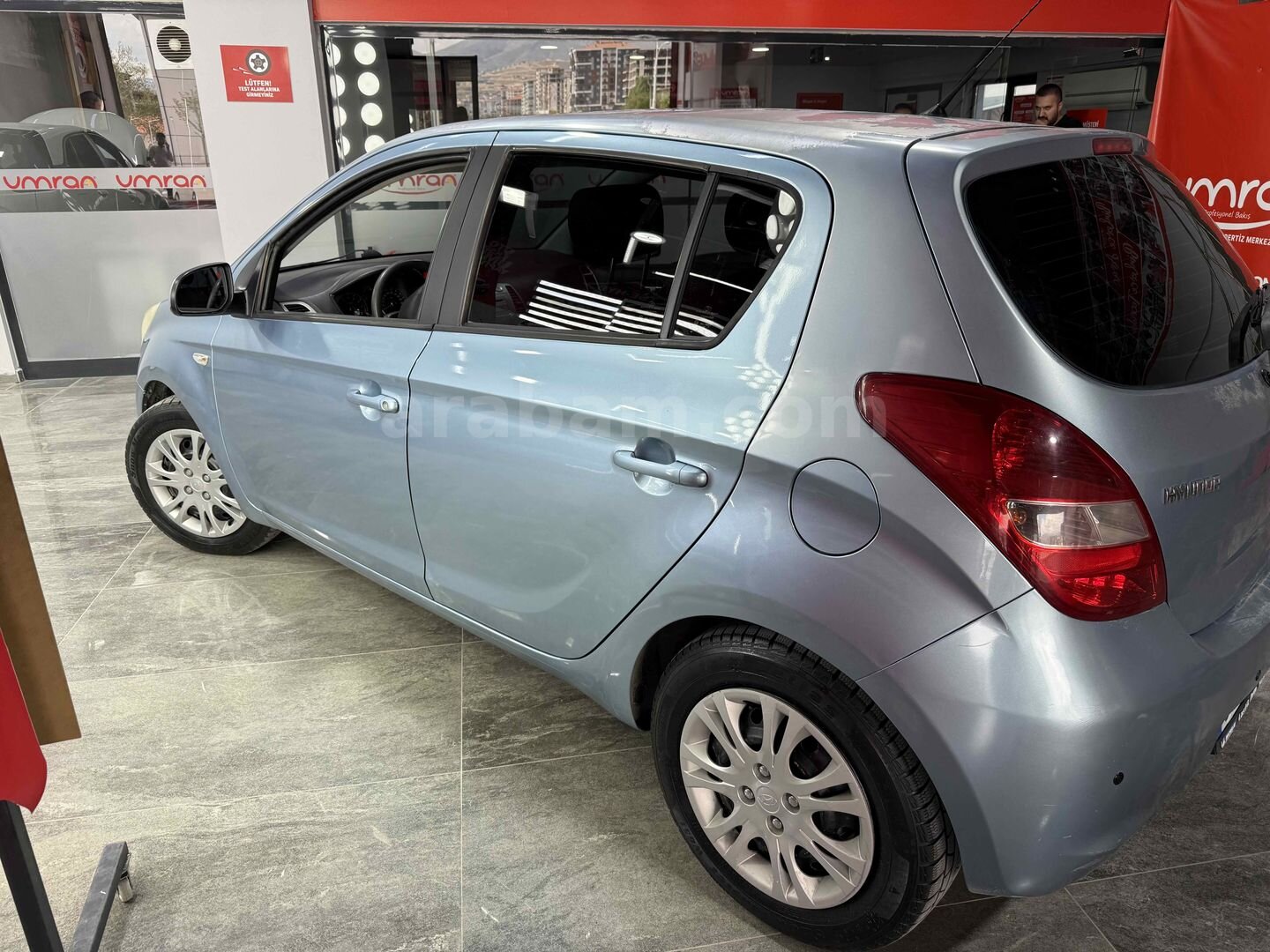 Sahibinden Hyundai i20 1.4 CVVT Select 2009 Model Malatya 161.000 km Mavi (metalik) 6