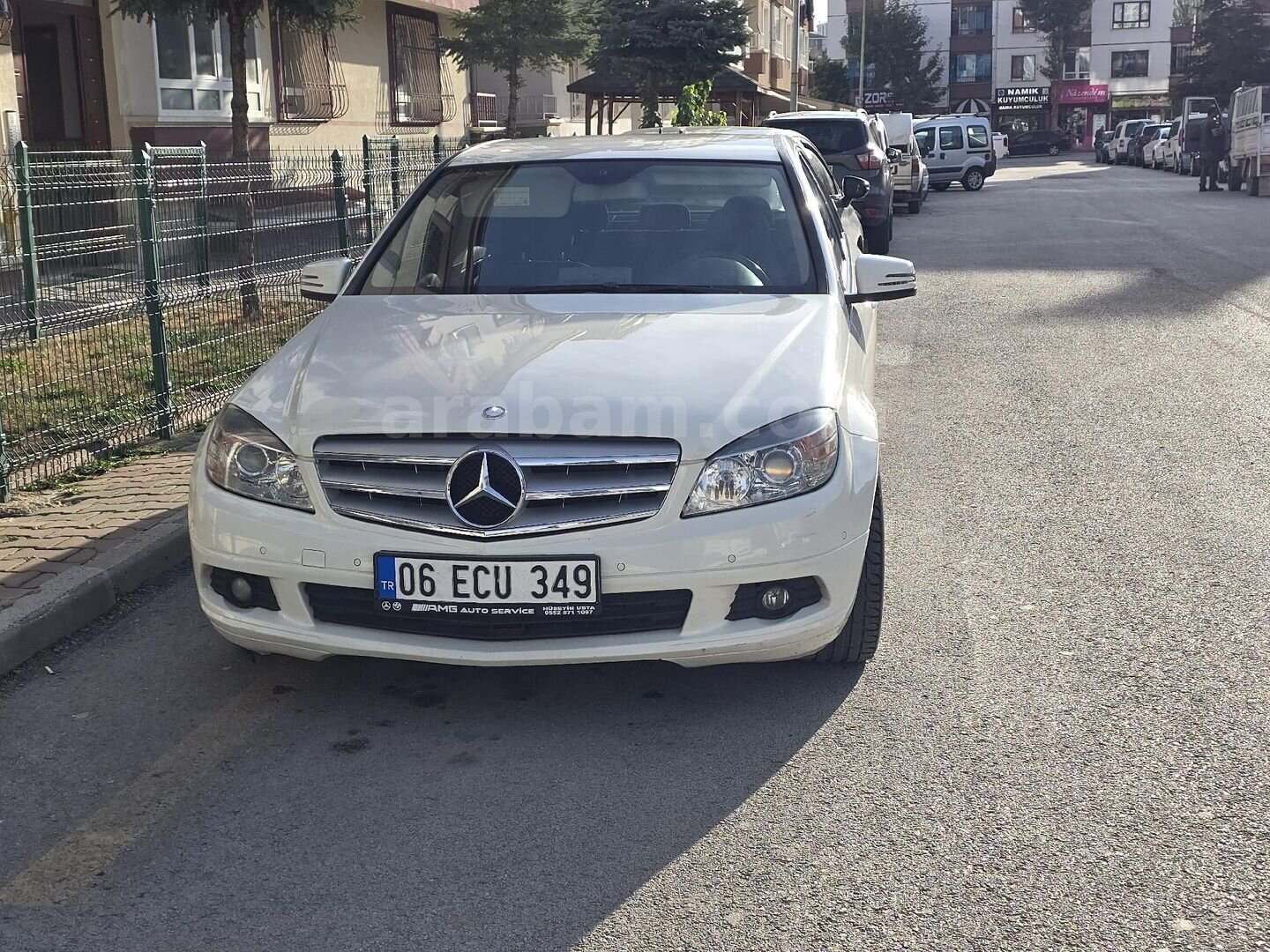 Sahibinden Mercedes - Benz C 180 Kompressor BlueEfficiency Luxury 2009 Model Ankara 390.000 km Beyaz 4