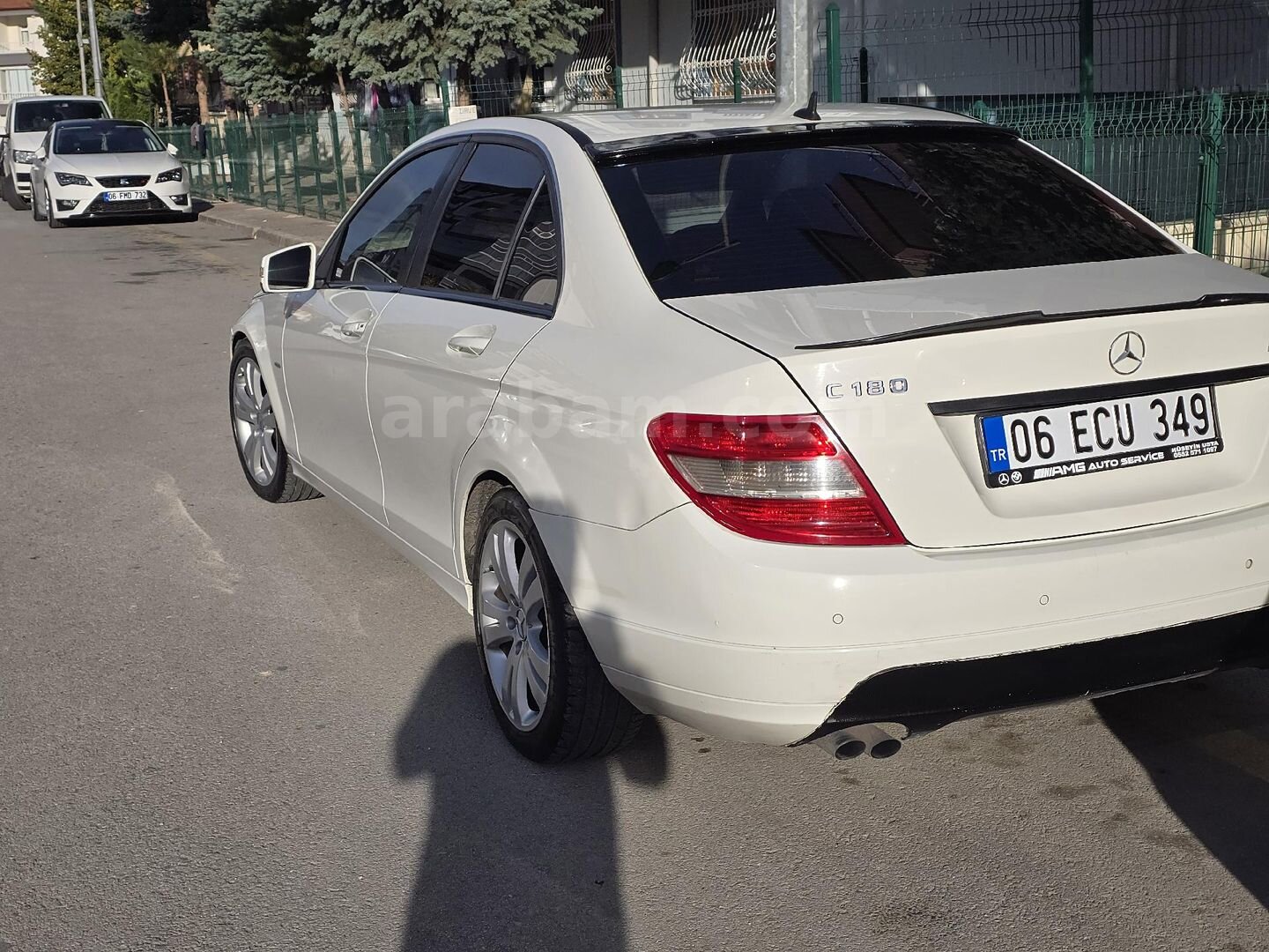 Sahibinden Mercedes - Benz C 180 Kompressor BlueEfficiency Luxury 2009 Model Ankara 390.000 km Beyaz 5