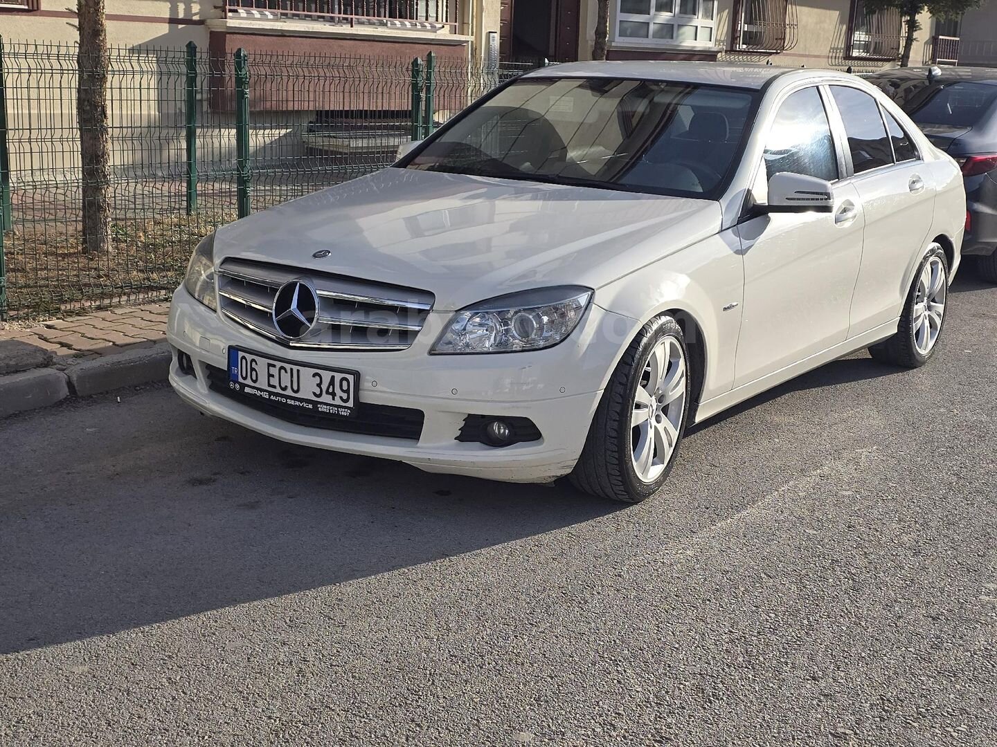 Sahibinden Mercedes - Benz C 180 Kompressor BlueEfficiency Luxury 2009 Model Ankara 390.000 km Beyaz 2