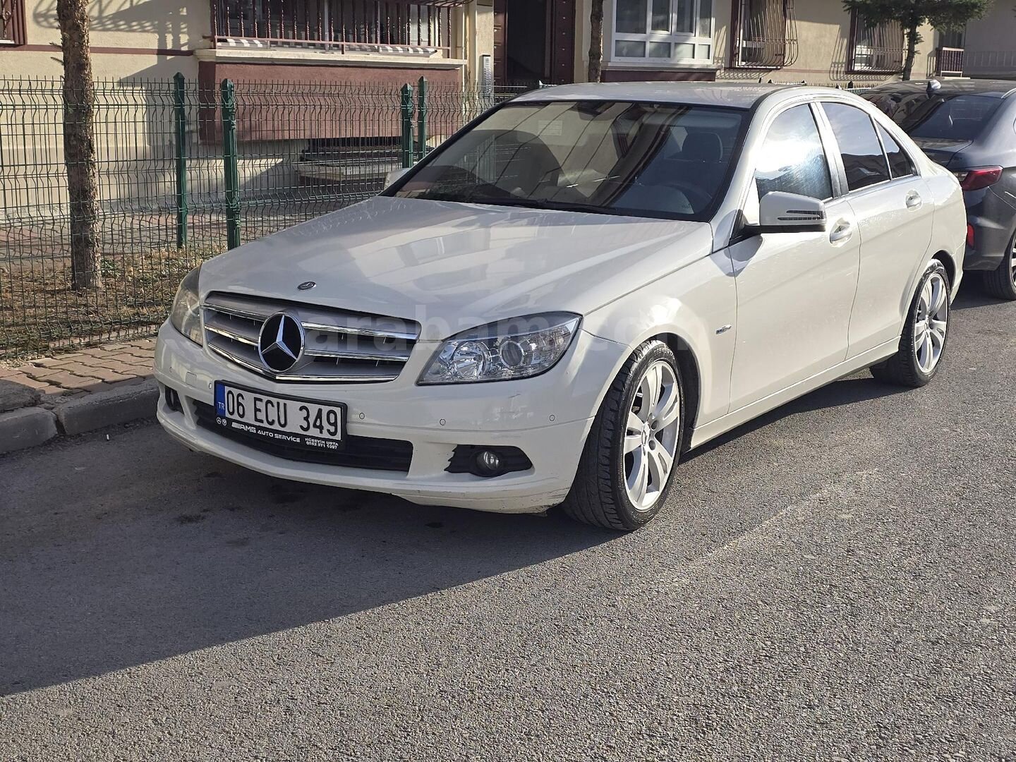 Sahibinden Mercedes - Benz C 180 Kompressor BlueEfficiency Luxury 2009 Model Ankara 390.000 km Beyaz 1