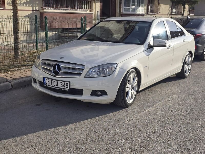 Sahibinden Mercedes - Benz C 180 Kompressor BlueEfficiency Luxury 2009 Model Ankara 390.000 km Beyaz